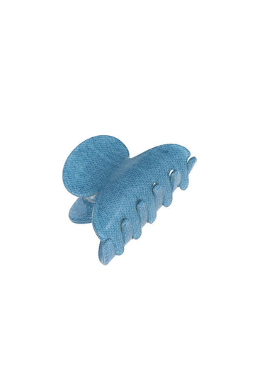 Mini Couture Claw Clip - Denim