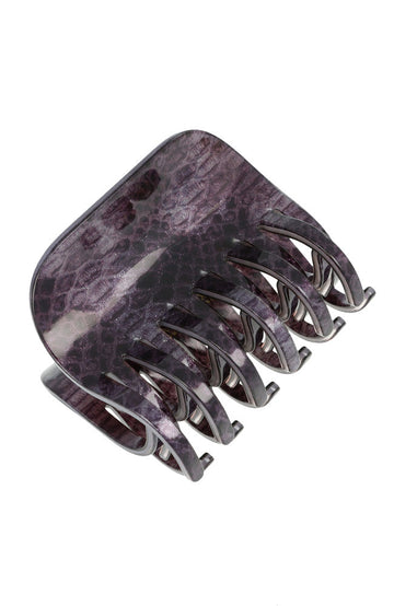 Large Double Tooth Claw Clip - Aztec