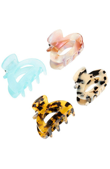 Cutout Claw Clip 4-Pack