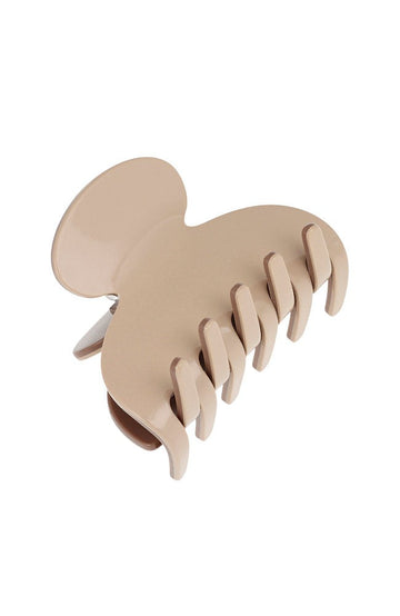 Small Couture Claw Clip - Cappuccino