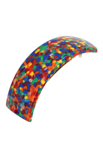 Rectangle Volume Barrette - Circus
