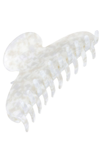 Jumbo Couture Claw Clip - Coconut Milk