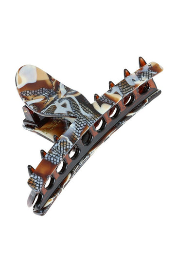 Classic Slim Claw Clip - Fudge