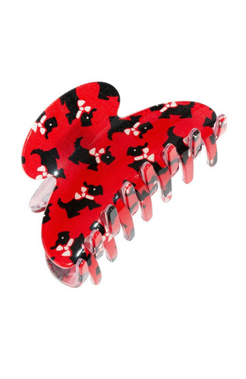 Couture Claw Clip - Scottie Dog