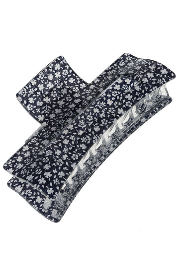 Large Cutout Rectangle Claw Clip - Kylie