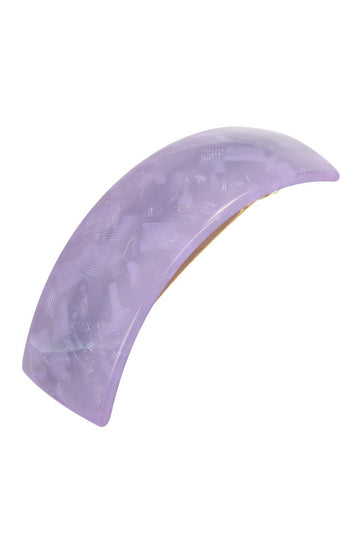 Rectangle Volume Barrette - Pavlova Pastel