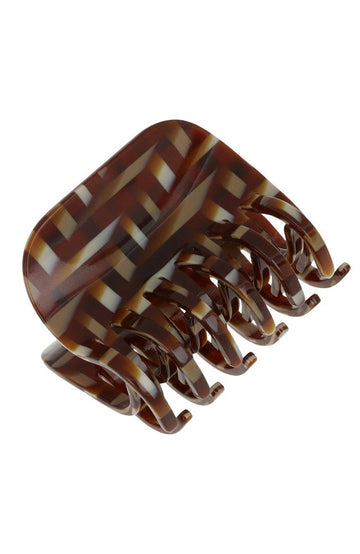 Large Double Tooth Claw Clip - Saddle