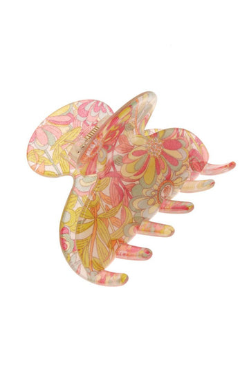 Small Couture Claw Clip - Splash Garden