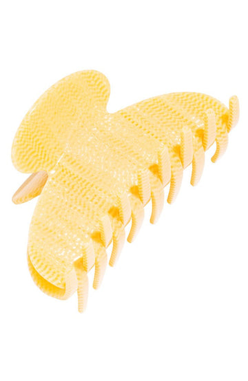 Large Couture Claw Clip - Straw