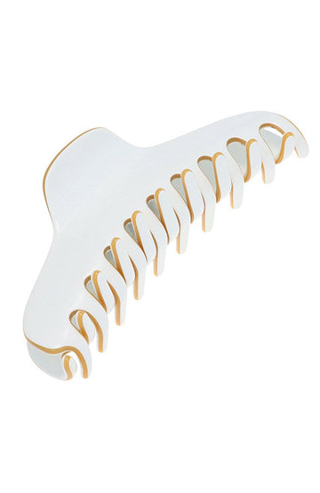 Jumbo Claw Clip - Latte