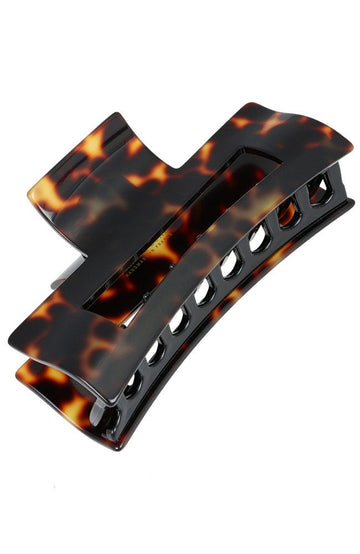 Large Cutout Rectangle Claw Clip - Waterloo