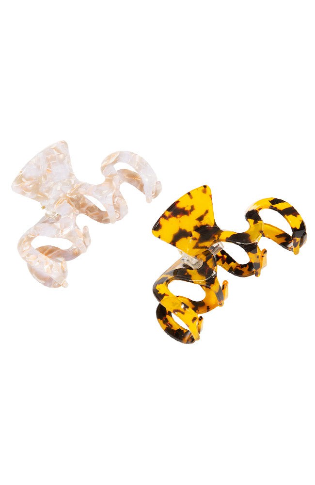 Wavy Claw Clip 2-Pack