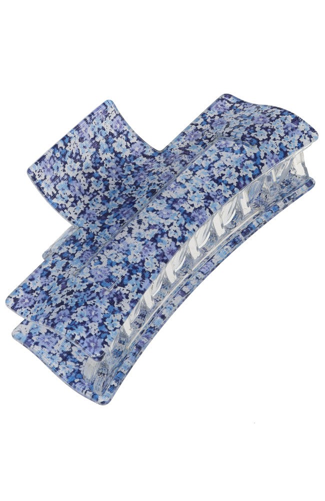 Large Cutout Rectangle Claw Clip - Ashton