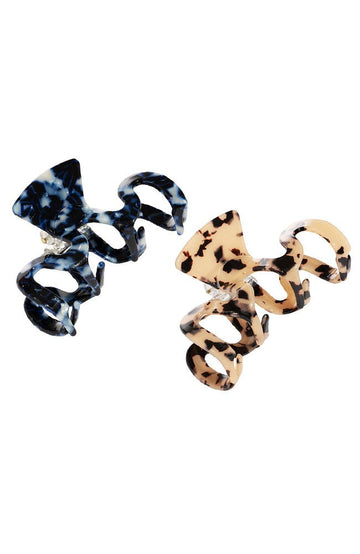 Wavy Claw Clip 2-Pack