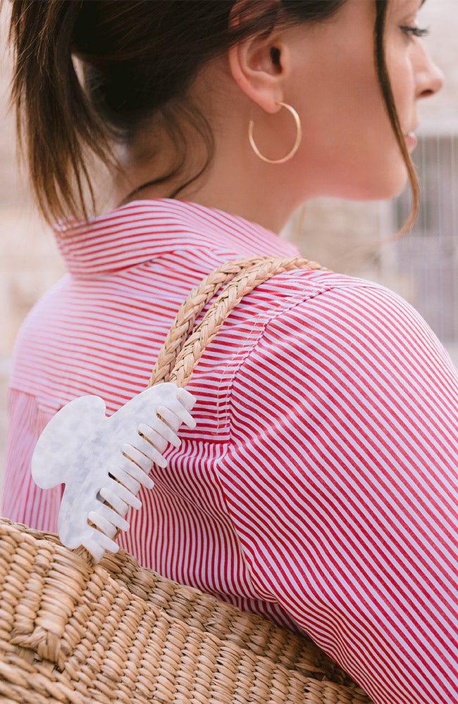 Couture Claw Clip - Coconut Milk