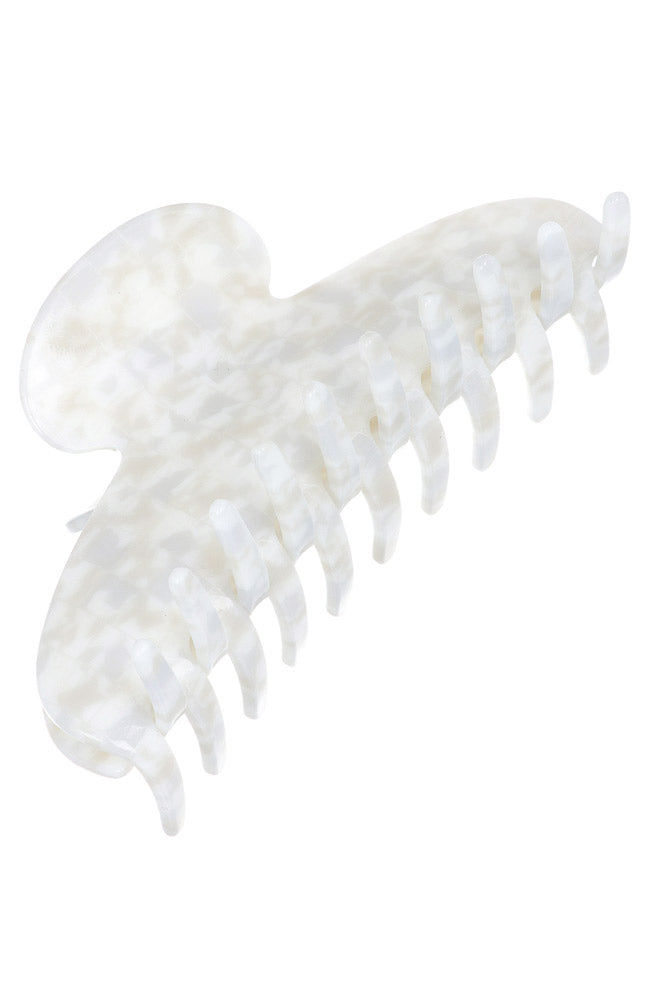 Jumbo Couture Claw Clip - Coconut Milk