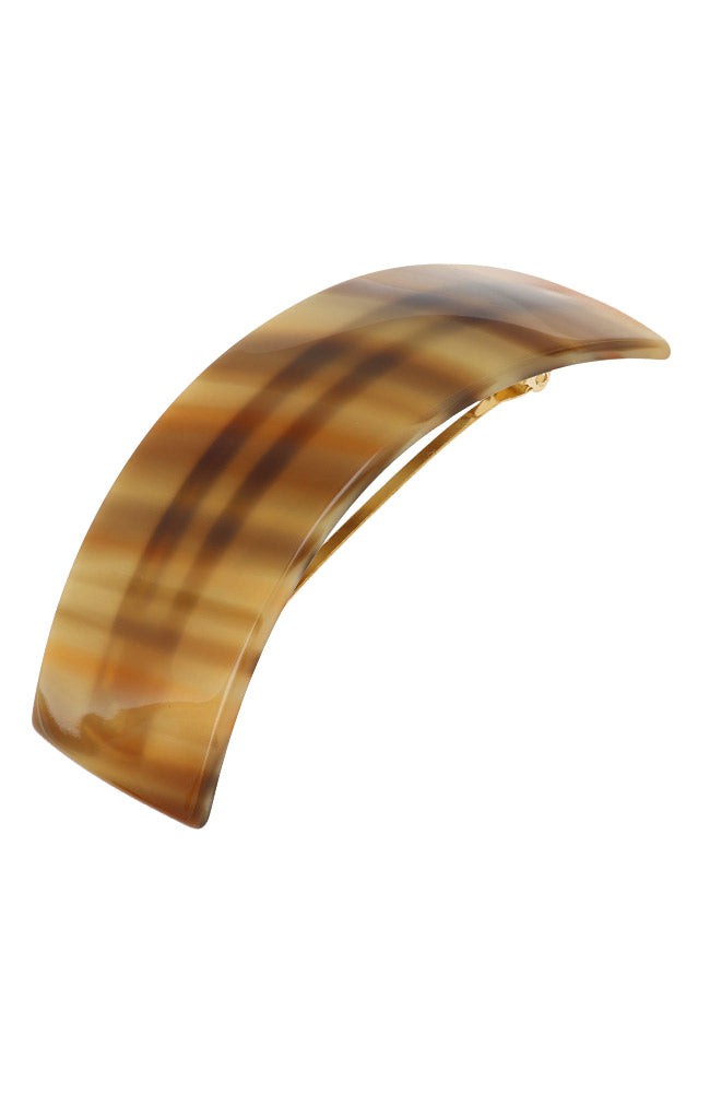 Ginger hair clip for thick hair, Ginger Rectangle Volume Barrette by France Luxe, hair accessory for women