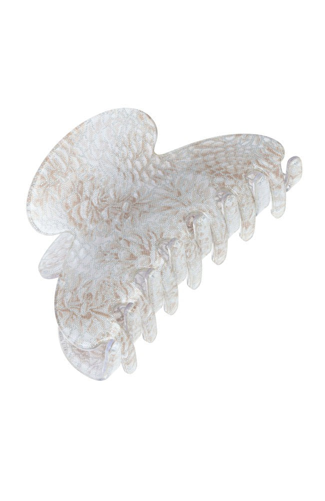 Couture Claw Clip - Gold Pine