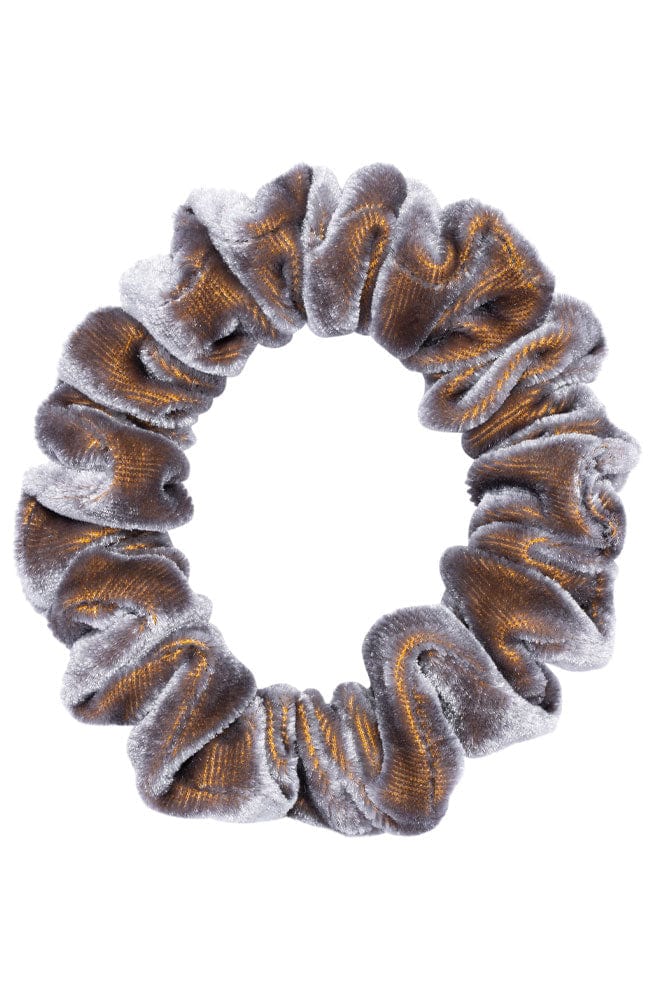 Velvet Scrunchie, Small - Claret Red, handmade by L. Erickson USA