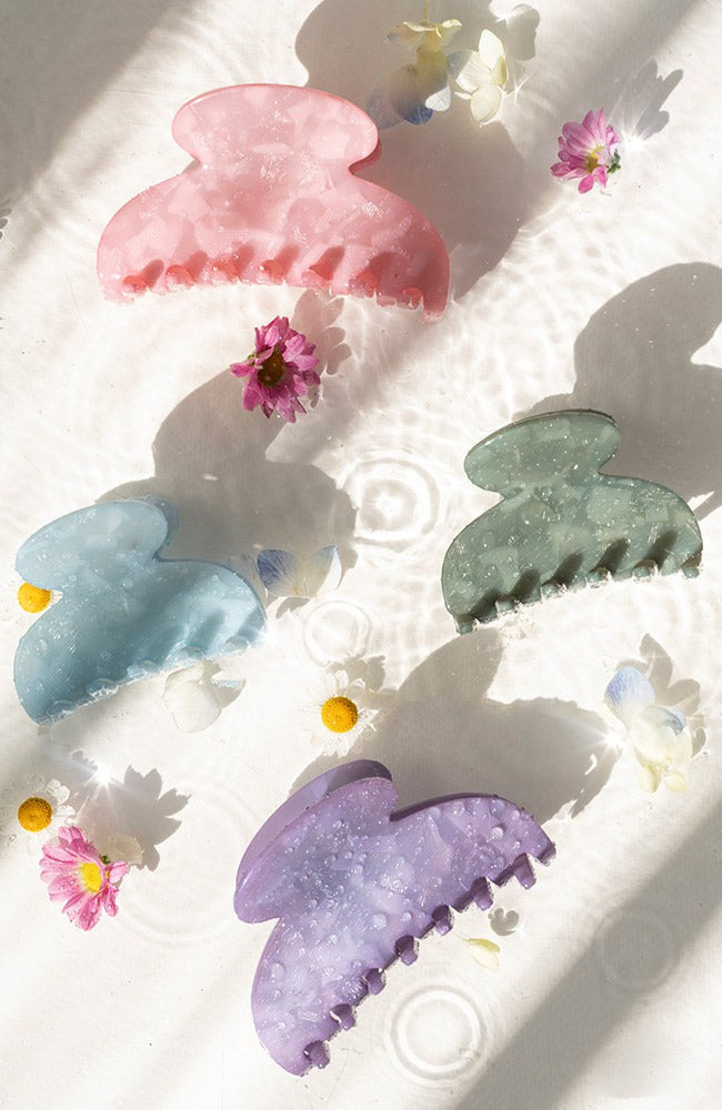 Couture Claw Clip - Pavlova Pastel