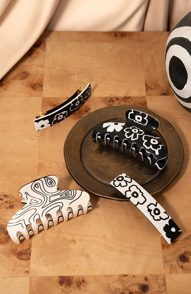 Fiorella Claw Clip - Abstract