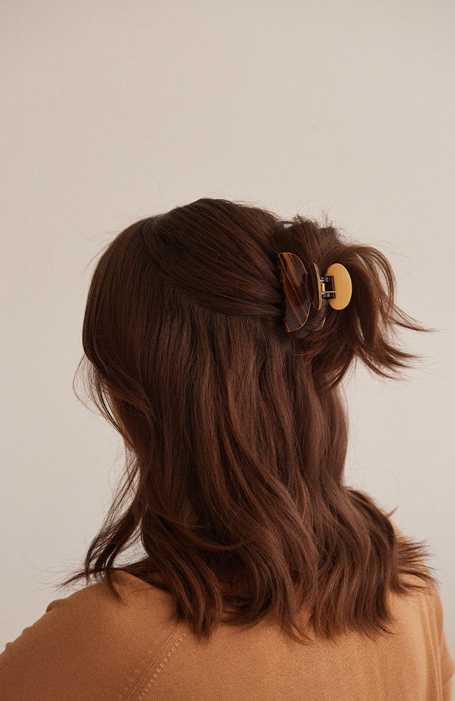 Small Couture Claw Clip - Tiger