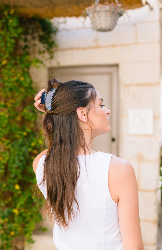 Couture Claw Clip - Denim
