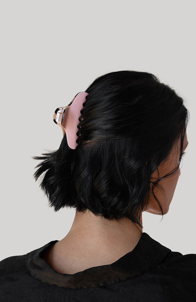 Large Claw Clip - Rose Ivory Tokyo