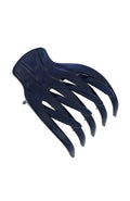 Flat Claw, Navy Irina hair clip handmade by France Luxe