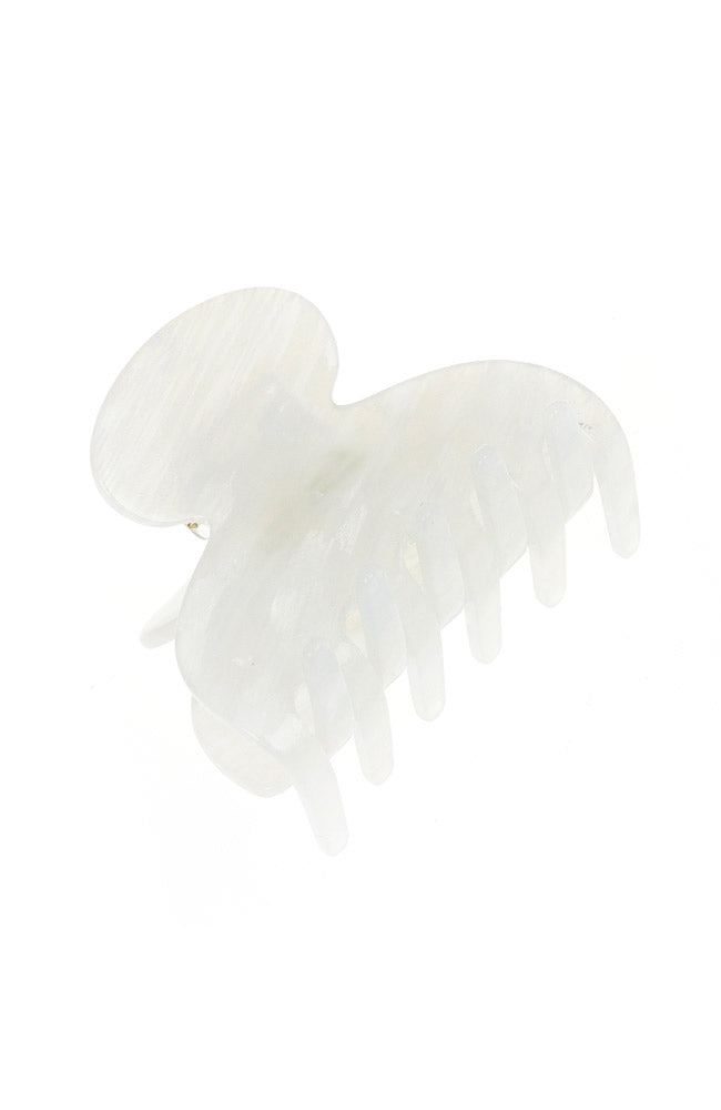 Small Couture Claw Clip - Neige