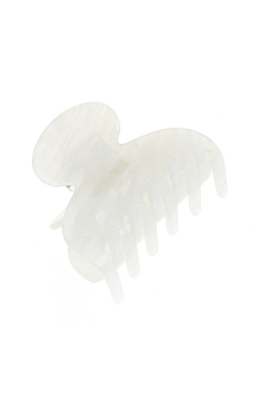 Small Couture Claw Clip - Neige