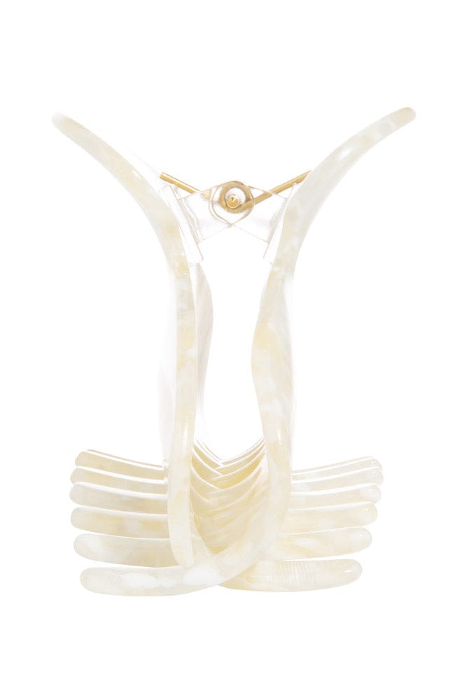 Jumbo Couture Claw Clip - Pavlova
