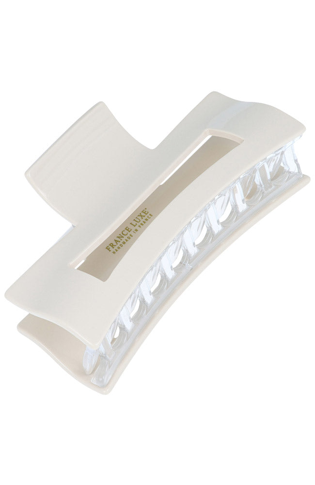 Large Rectangle Cutout Claw Clip - Solid