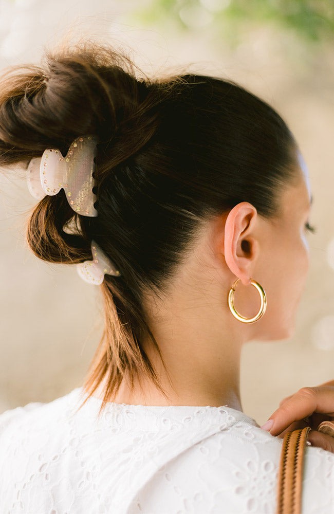 Mini Couture Claw Clip - Sparkle