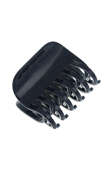 Large Double Tooth Claw Clip - Denim